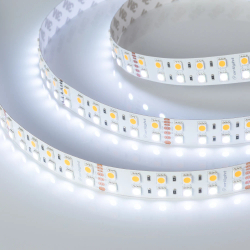 Светодиодная лента RT 2-5000 24V RGB-Warm 2x2 (5060, 720 LED, LUX) (Arlight, 32 Вт/м, IP20) 012327(1)