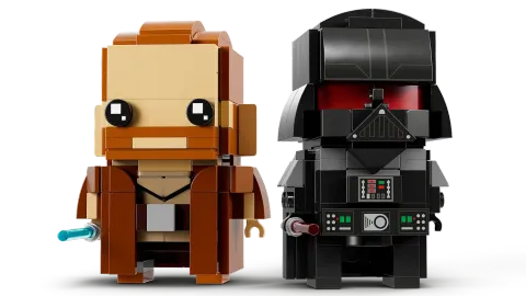 Конструктор LEGO BrickHeadz Star Wars 40547 Оби-Ван Кеноби и Дарт Вейдер