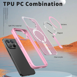 Прозрачный чехол Mesh Pro Magnetic Case для Xiaomi 17T Pro