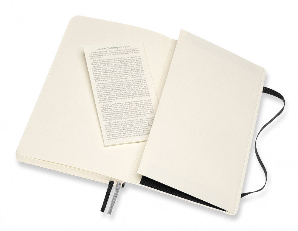 Блокнот Moleskine Classic Soft Expended Large 130х210 мм нелинованный мягкая обложка (QP618EXP)