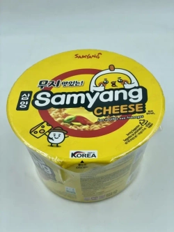 Лапша быстрого приготовления Samyang Cheese, со вкусом сыра