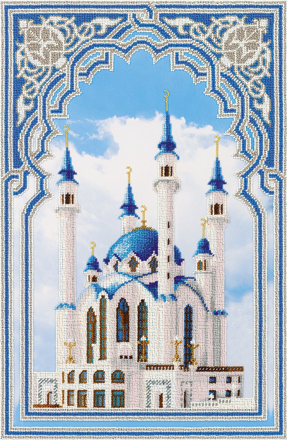 Набор для вышивания бисером Panna, Мечеть Кул Шариф в Казани, 33х55 см