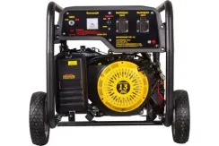 Бензиновый генератор HUTER DY6500LX с колесами