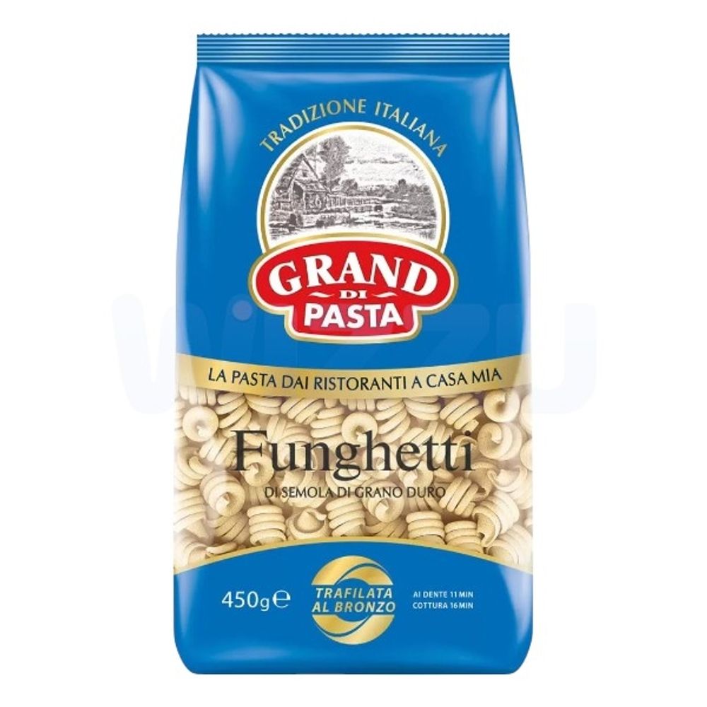 Макароны FUNGHETTI (Фунгетти) "GP"А в/с 0,45