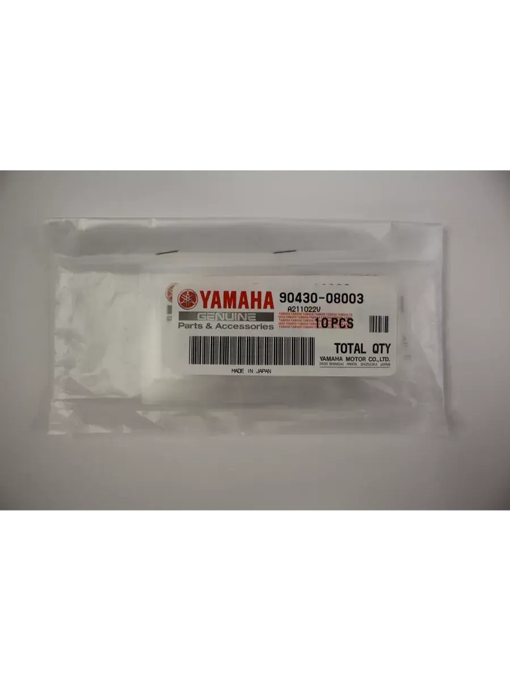 Комплект прокладок слива редуктора Yamaha 10шт