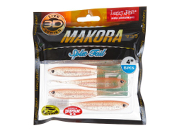 Виброхвосты LJ 3D Series MAKORA SPLIT TAIL 4.0in (10,00)/007 6шт.