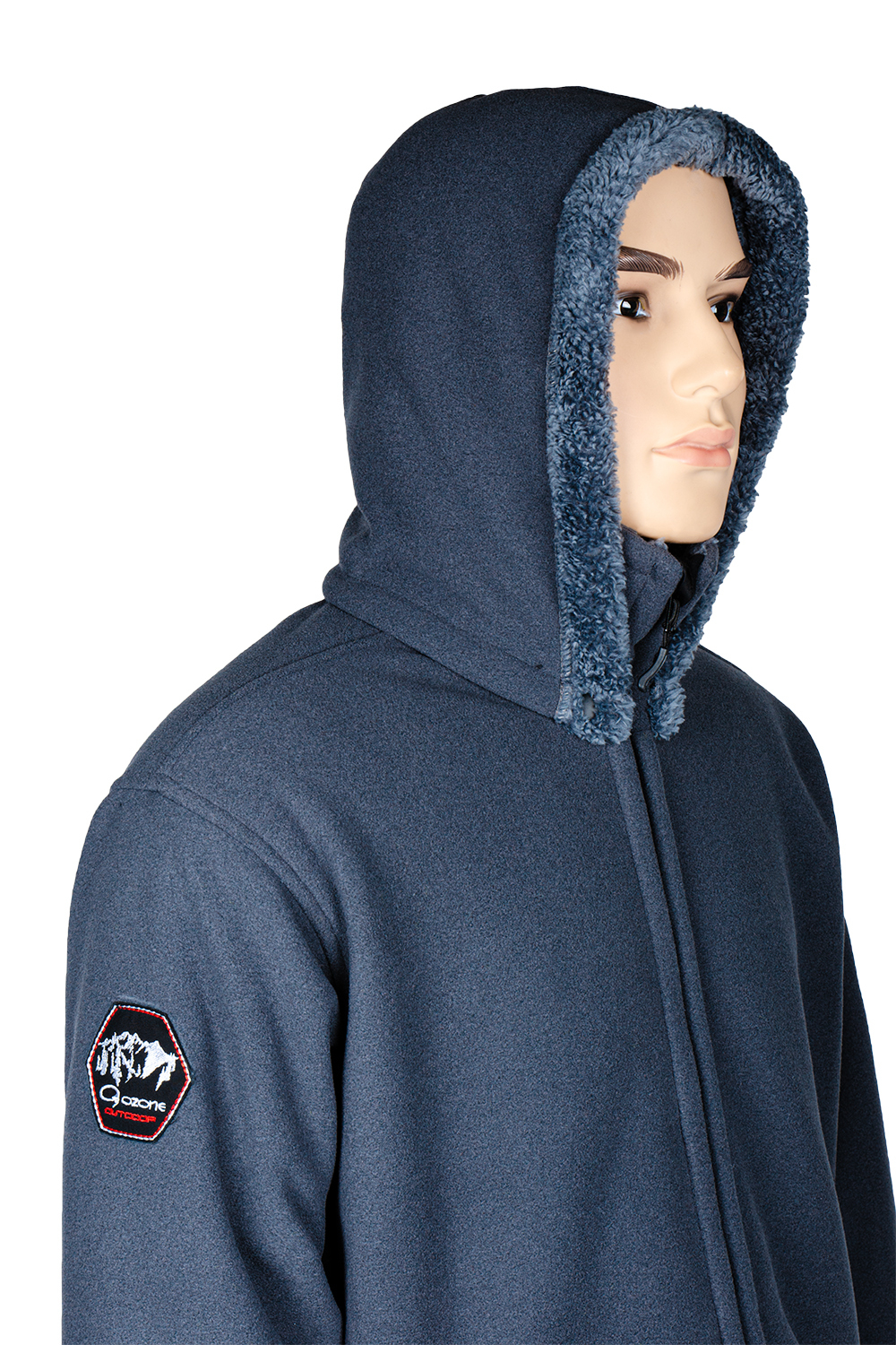 КУРТКА МУЖСКАЯ ФЛИСОВАЯ o3 Ozone ATTU LONG