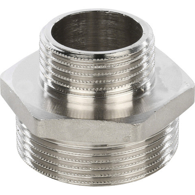 Ниппель переходной STOUT НН 1 1/2"X1" никель