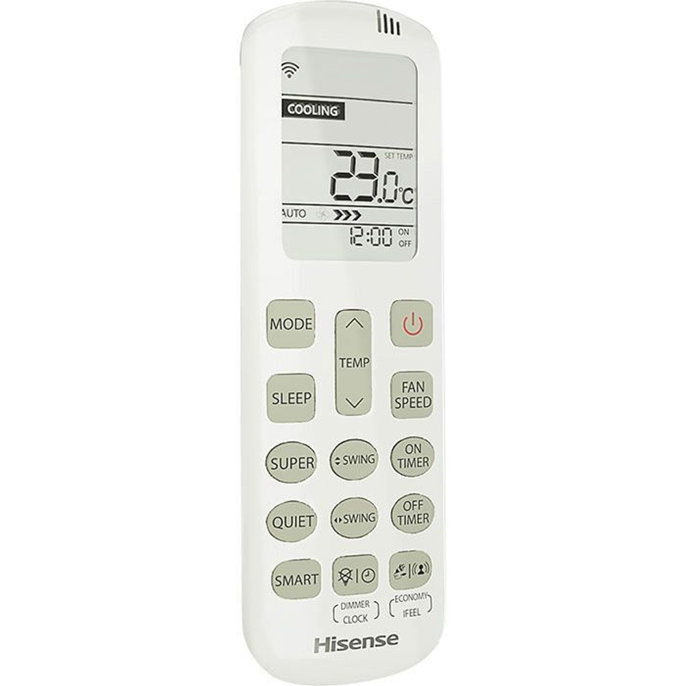 Сплит-система HISENSE ZOOM DC Inverter 2023 Wi-Fi ready AS-09UW4RYRKB05