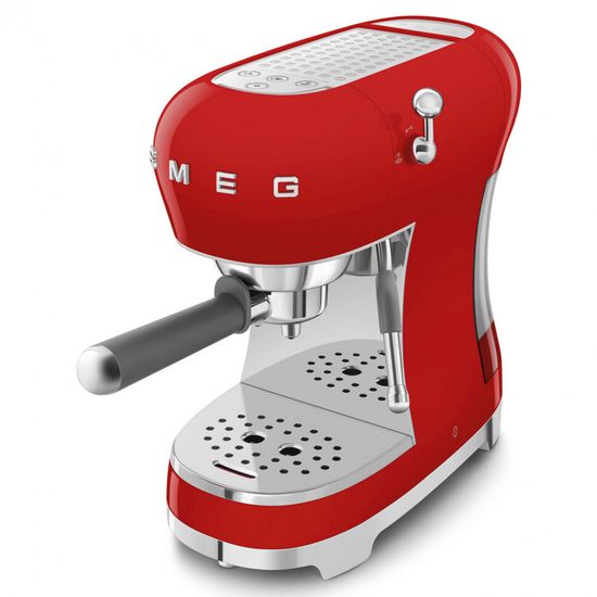 Кофемашина-эспрессо Smeg ECF02RDEU , красный