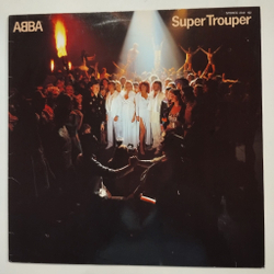 Винтажная виниловая пластинка LP ABBA Super Trouper (Germany 1980) (Happy New Year)