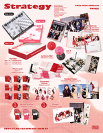 Альбом TWICE - 14th Mini Album [STRATEGY] (Step1 ver. / Step2 ver. / Step3 ver)