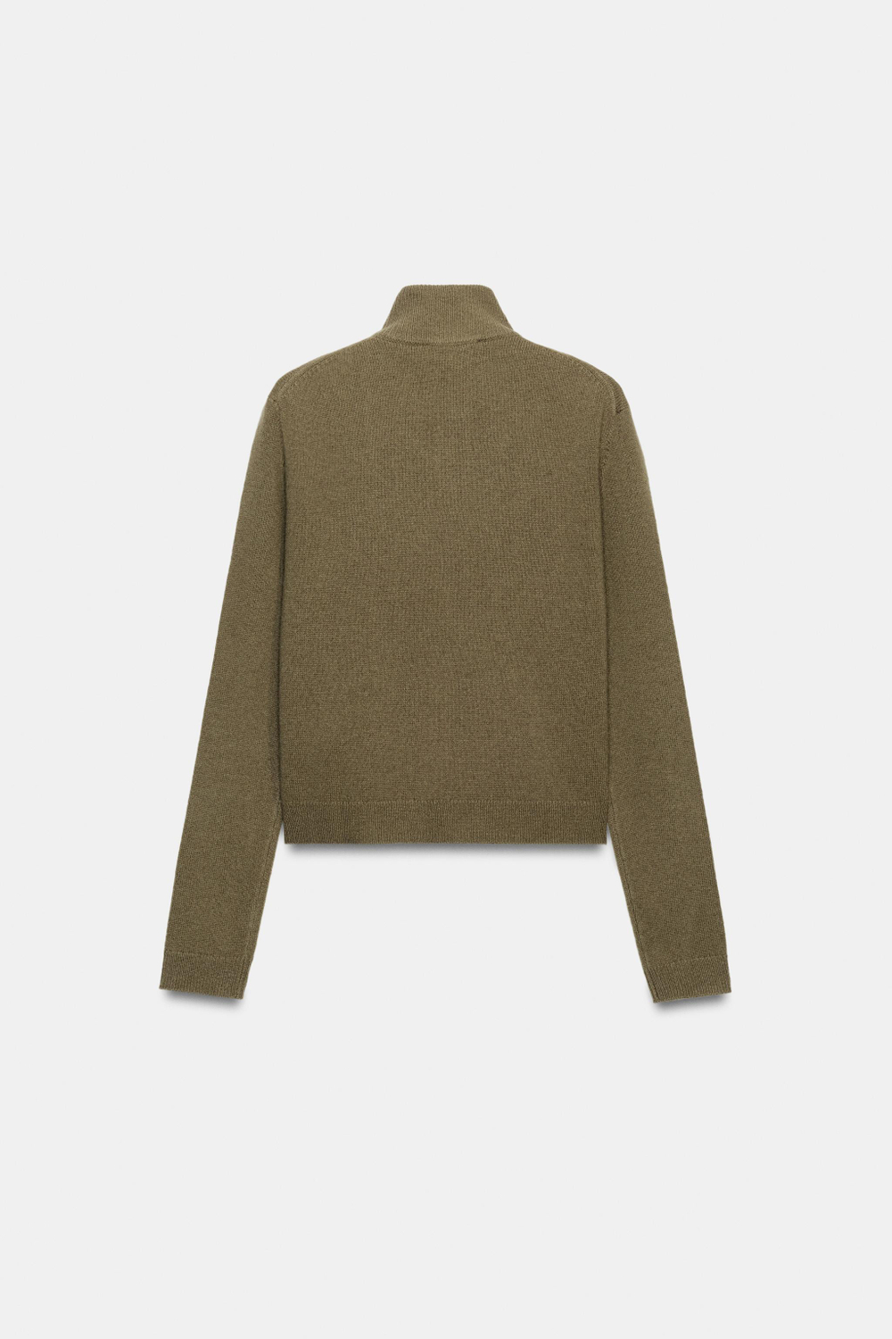 КАРДИГАН НА МОЛНИИ ИЗ 100% ШЕРСТИ — ZARA