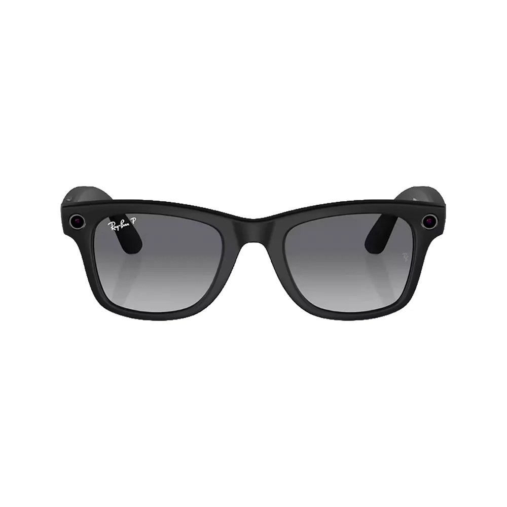 Умные очки Ray-Ban Wayfarer Matte Black / Polar Gradient Graphite, 155-53 (RW4006)
