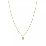 Подвеска из жёлтого золота 18k c бриллиантом 0.07ct,Tiffany 💠 Yard