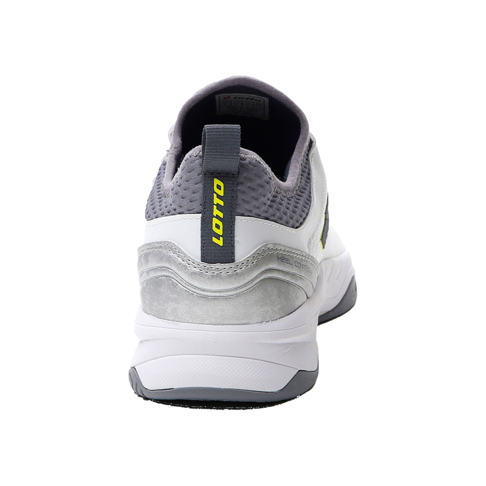 Мужские теннисные кроссовки Lotto MIRAGE 500 II ALR All Court Shoe Men - White, Silver