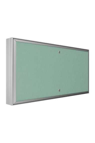 Люк ревизионный D Ceramo Base 600х300 скрыт.монтаж съемный алюминий EVECS
