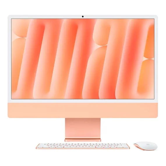Моноблок Apple iMac 4.5K 24 (M4 10-Core, GPU 10-Core, 16GB, 512GB) (Оранжевый | Orange) (2024)