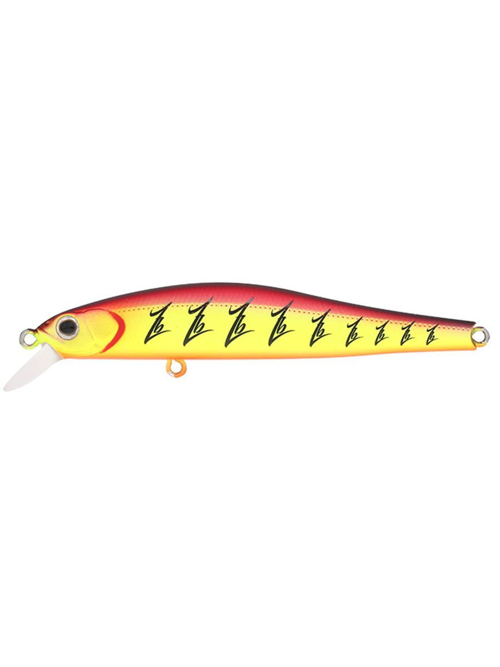 Воблер для рыбалки ZIPBAITS Rigge SP ZB-R-90SP, 90мм, 9.8гр., заглубление 0.5-1.3м., цвет 102M, суспендер