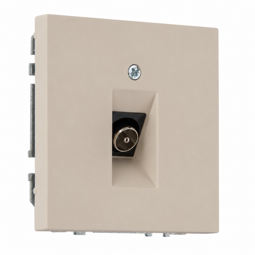 Розетка телевизионная LAVERO SUPERIOR 1033301011 кремовый матовый