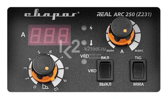 Инвертор сварочный Сварог REAL ARC 250 (Z231)