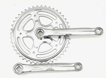 Шатуны-система TRIX, 1ск., 1/2"х1/8", 44 зуб., сталь, шатуны 170мм, резьба 9/16", под квадрат, хром