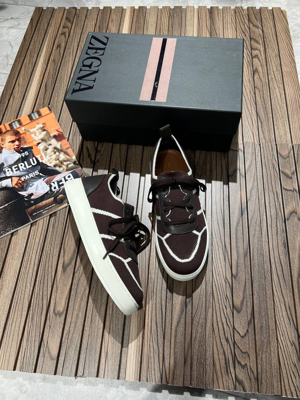Кеды Zegna