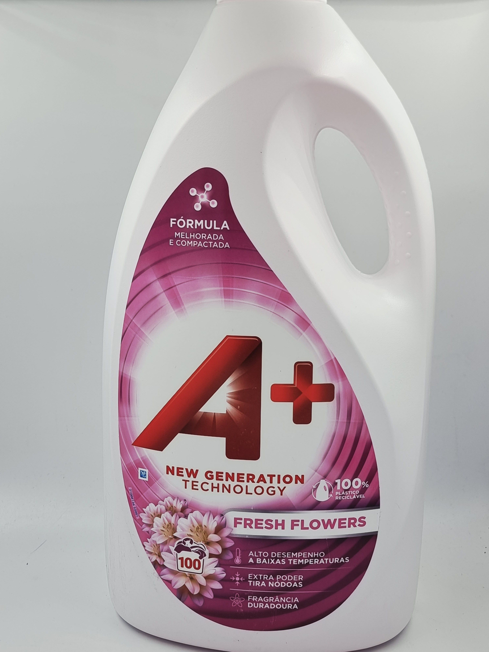 Жидкий порошок ДЛЯ СТИРКИ A+ New Generation Technology fresh flowers 4,5 л (Испания)