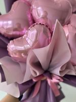 Букет из розовых сердец (воздух)