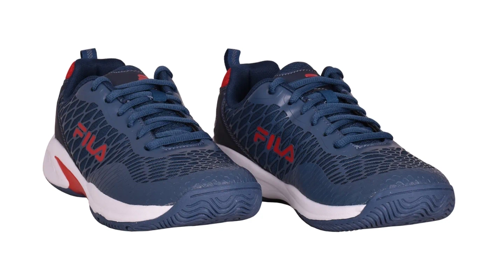 Женские теннисные кроссовки Fila TPW Cross Court W - peacoat blue/red
