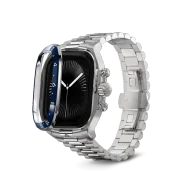 Корпус для Apple Watch CRCS46 - Серебристый/Синий