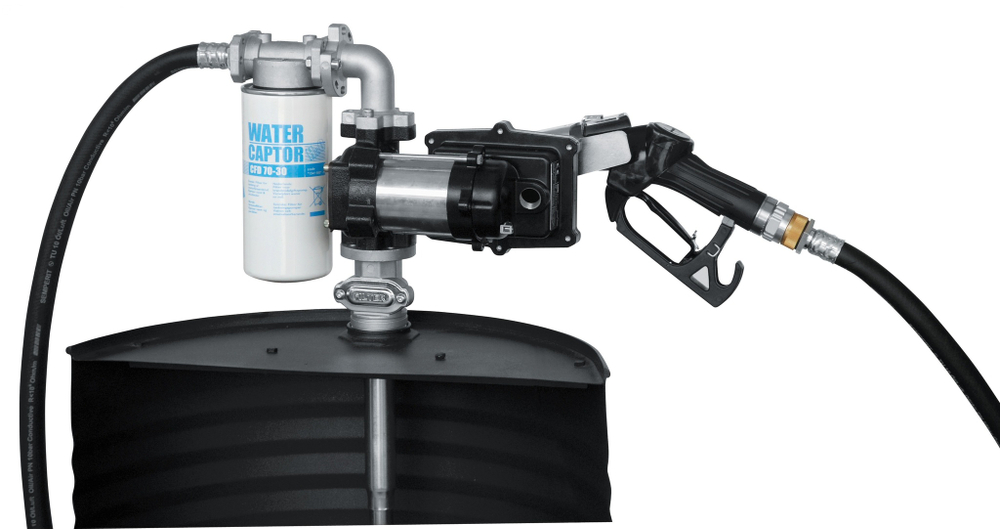 Drum EX50 12V ATEX - Бочковой комплект для бензина (авт. пист.), 50 л/мин