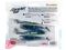 Виброхвосты LJ 3D Series ZANDER PADDLE TAIL 4.0in (10.00)/Z13 5шт.