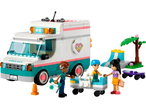 Конструктор LEGO Friends 42613 Скорая помощь больницы Хартлейк-Сити