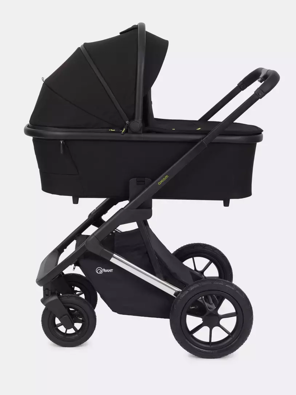 Коляска детская "AXIOM" (2в1) RA093 Black