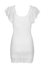 Белая сорочка с кружевом Imperia Chemise LXL (46-48) (Цвет: белый)