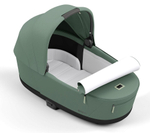 Коляска для новорожденных Cybex Priam IV Rosegold Leaf Green