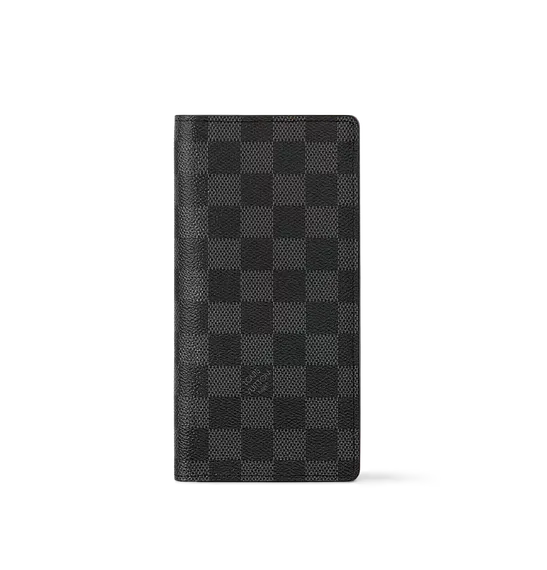 Бумажник Louis Vuitton Brazza серый