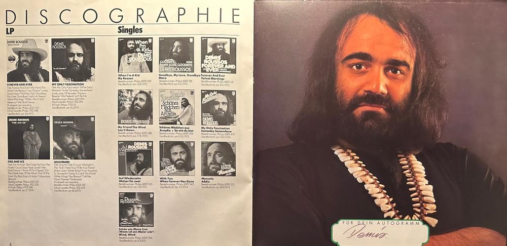 Demis Roussos- Star Fur Millionen (Германия)