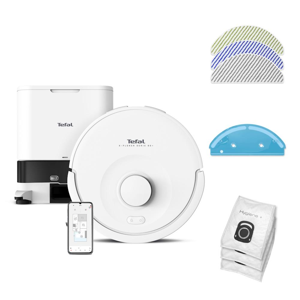 Робот-пылесос Tefal X-plorer Serie 90+ Animal & Allergy RG8797WH
