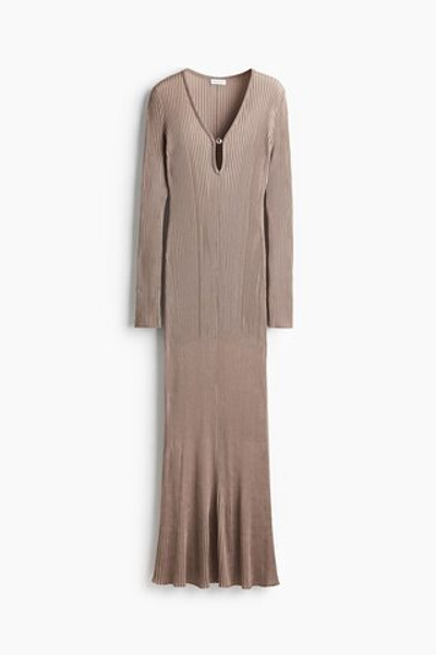 Длинное платье в резинку - H&M