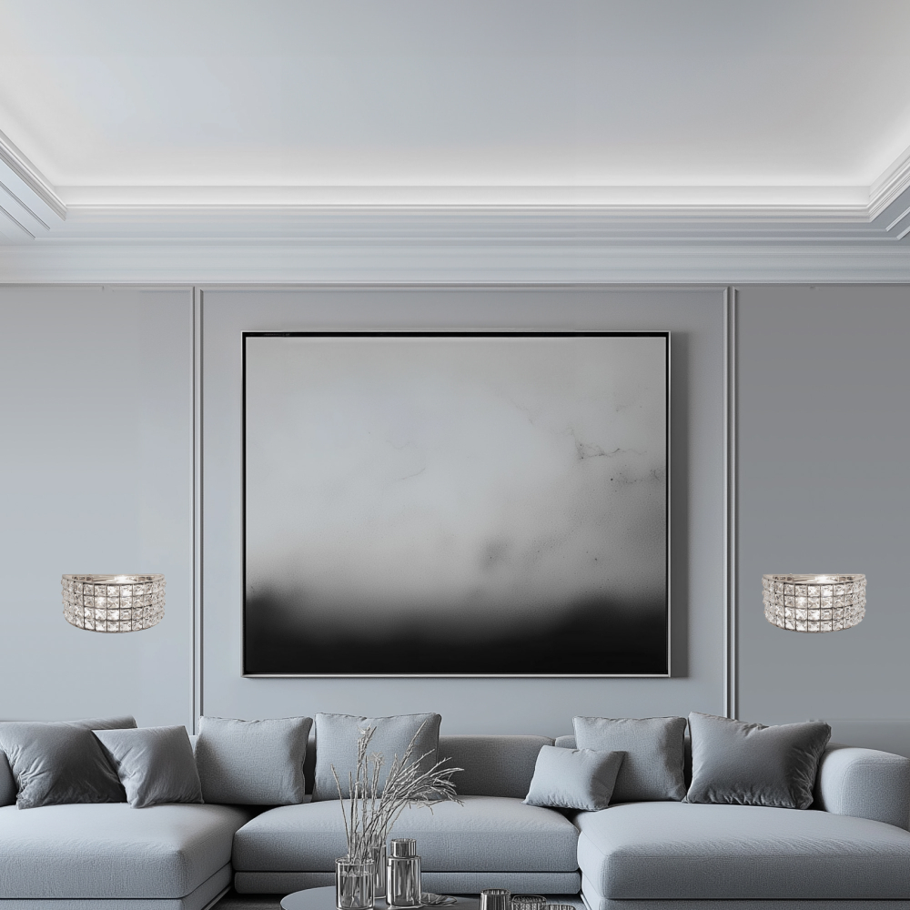 Citilux Портал CL324301 Бра хрустальное с выключателем Хром