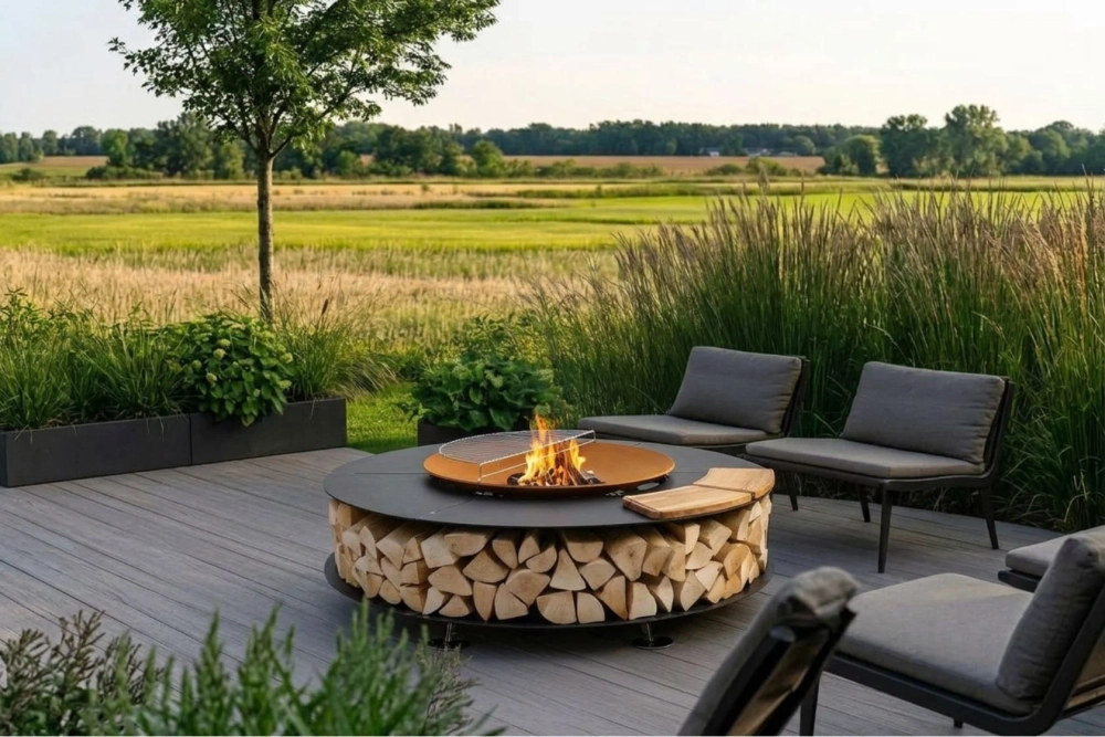 Очаг для костра Up!Flame 1400 Patio