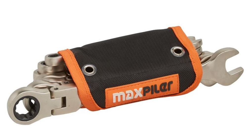 Набор инструментов MaxPiler ( 8 предметов, CrV, ключи с трещоткой, сумка оксфорд)