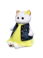 Мягкая игрушка Кошечка Ли Ли в платье 24 см