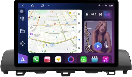 Магнитола для Honda Accord 10 2017-2021 (штатный 360) - FarCar GX877 монитор 13" 2K QLED на Android 14, S500+TS20, Быстрейшая, CarPlay, 4G SIM-слот