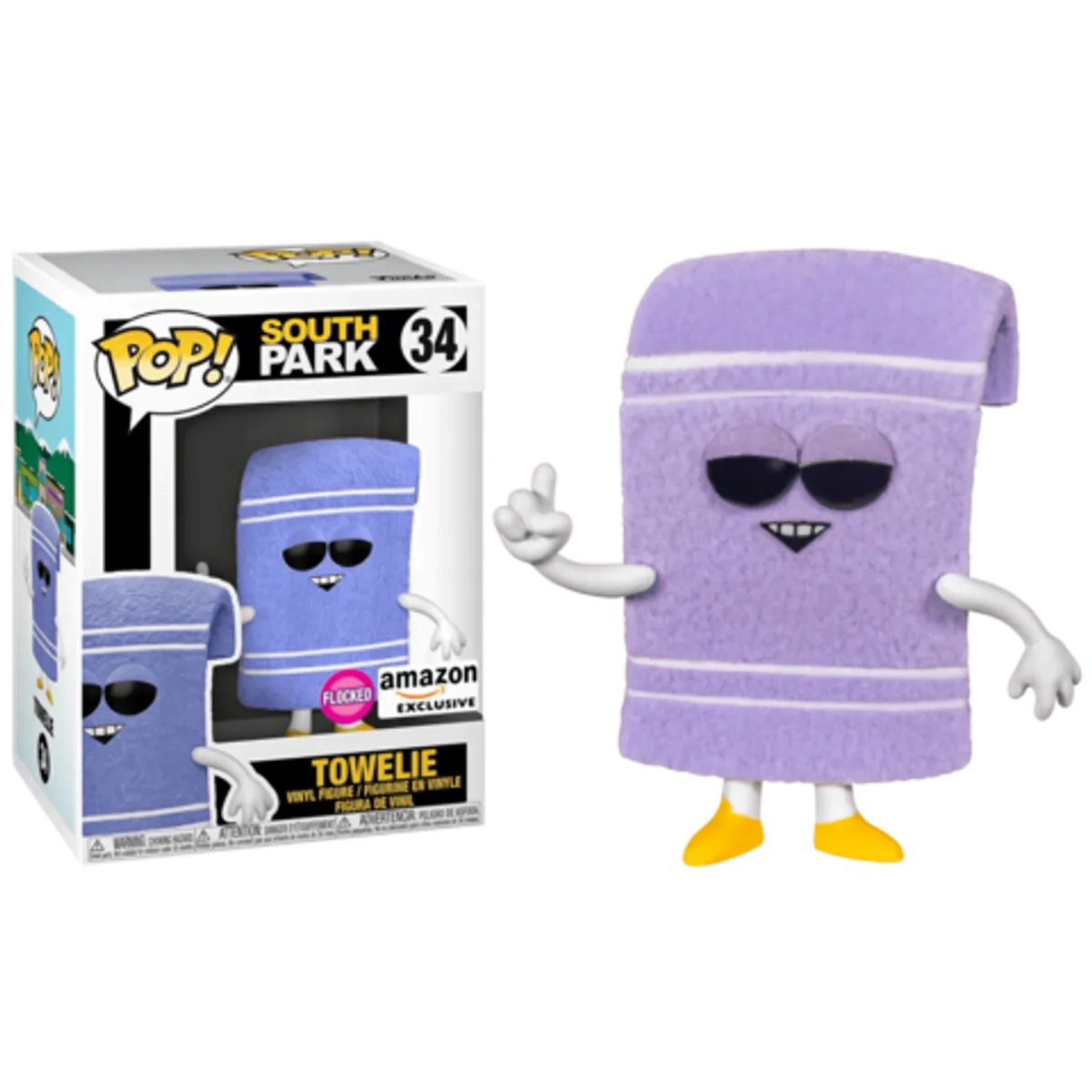 Funko POP! South Park: Towelie (Flocked Exc) (Amazon Exc) (34)