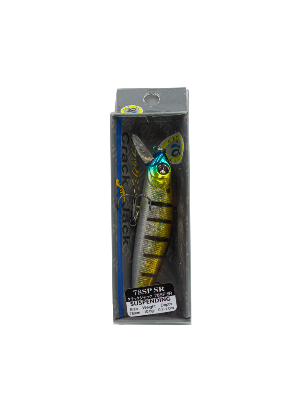 Воблер минноу CrackJack 78SP SR 10.8 г цвет #13
