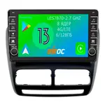Магнитола для FIAT Doblo 2009-2015 - Airoc AB-1503 (кнопки и крутилки), Android 13, Быстрая, SIM-слот, CarPlay