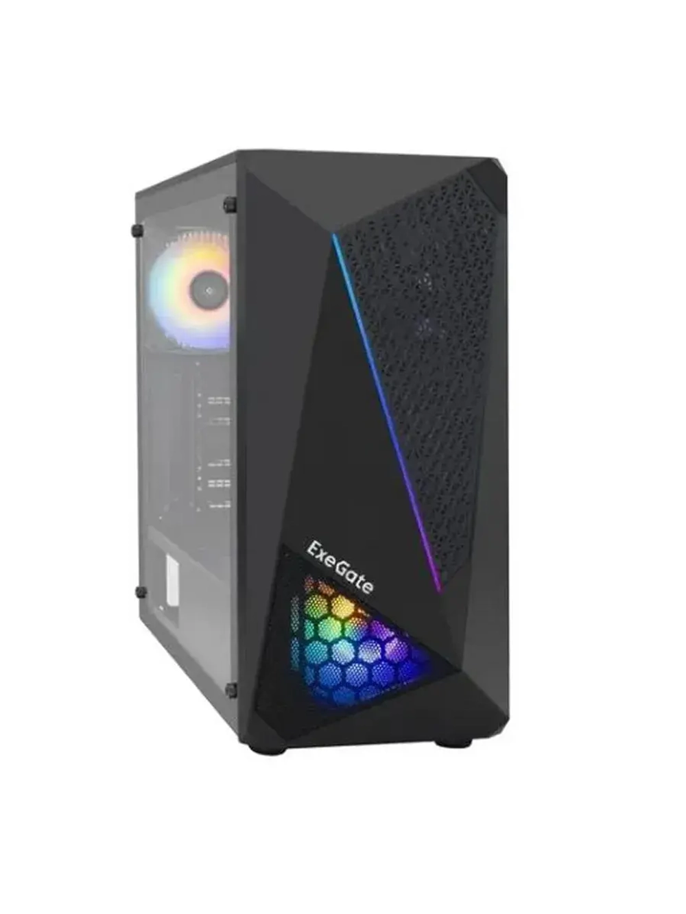 Компьютерный корпус EVO-8225-NPX500 EX293014RUS BLACK